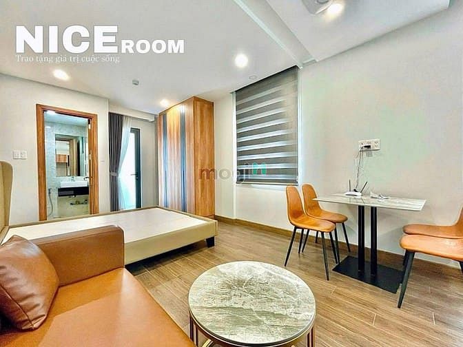 Hình ảnh Studio Balcony Thang Máy Hầm Xe Full Nội Thất Ngay Khu Phố Nhật