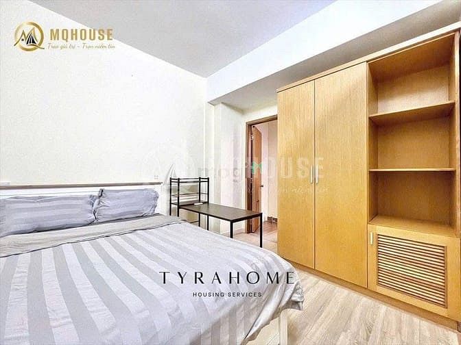 Hình ảnh Studio Balcony Thang Máy Hầm Xe Full Nội Thất Ngay Khu Phố Nhật