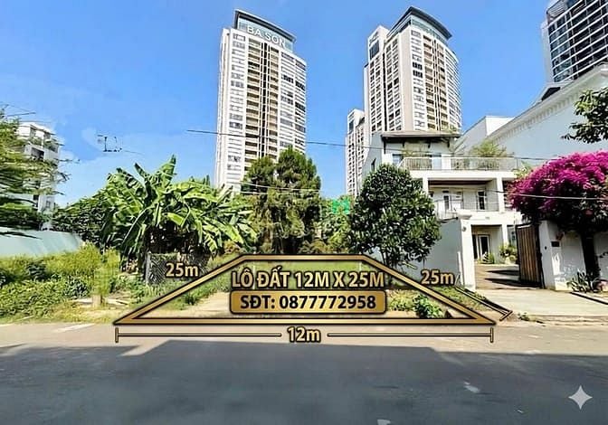 Hình ảnh Đất Biệt Thự Thảo Điền 300m2 (12x25m) Đẹp Đối Diện Nhà Ca Sĩ Hồ Ngọc H