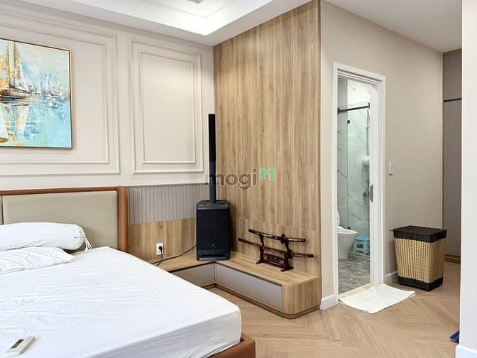 Hình ảnh Biệt thự Nguyễn Chí Thanh Q5 160m2 4 Tầng Thang Máy Gara Oto Tuyệt Đẹp