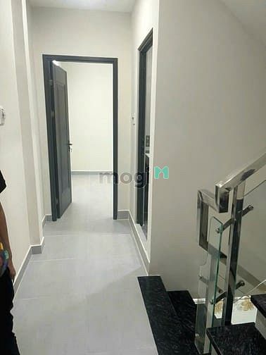 Hình ảnh Bến Phú Lâm Q6 – Nhà 3 tầng, 4PN, 56m2, sổ hồng, hướng Nam cực đẹp
