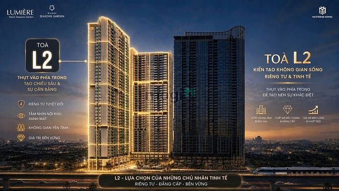 Hình ảnh Chạm Đỉnh Tầm Cao_Trọn Vẹn Tầm View_Tòa L2 Chính Thức Trình Làng