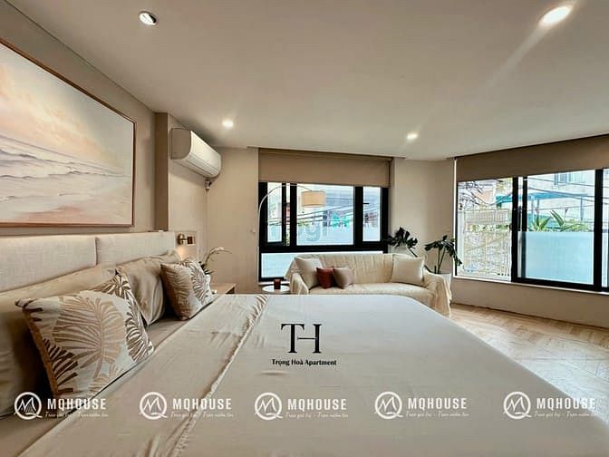 Hình ảnh Căn Hộ 1PN Có Gu Tone Gỗ Sáng Đẹp Như Studio Chụp Hình Gần Chợ Bà Chiể