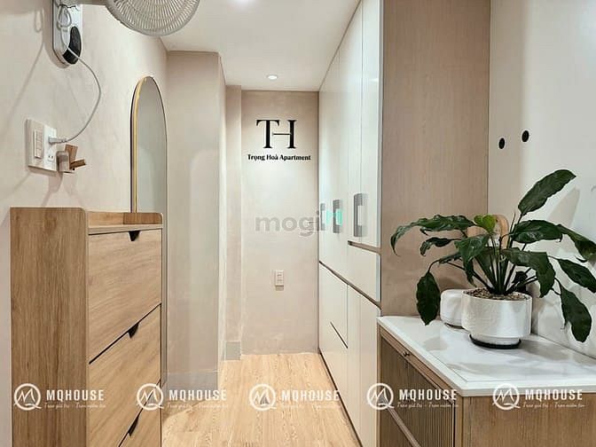Hình ảnh Căn Hộ 1PN Có Gu Tone Gỗ Sáng Đẹp Như Studio Chụp Hình Gần Chợ Bà Chiể