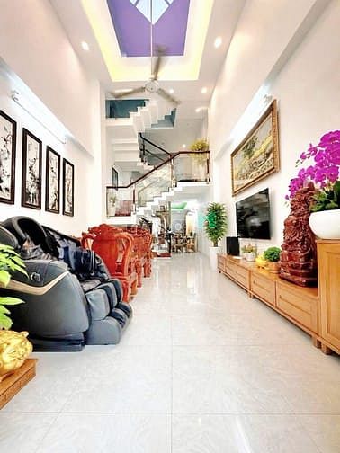 Hình ảnh Nhà 4 tầng - Hẻm xe hơi - Nguyễn ảnh Thủ - Hiệp Thành 13 Quận 12