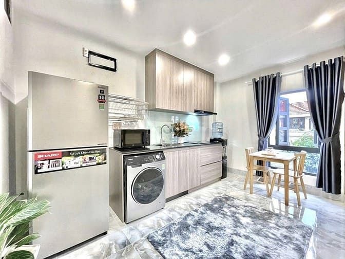 Hình ảnh 🎉 Studio Hiện Đại Tách Biệt Không Gian Ngủ - Toà Nhà Lớn PCCC Đầy Đủ