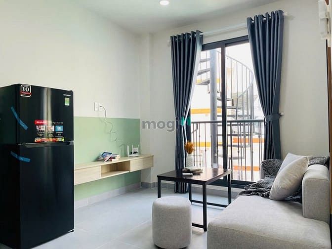 Hình ảnh 🏡 Căn Hộ 1PN Ban Công Hiện Đại Tone Xanh Mát Ngay Trung Tâm Q3