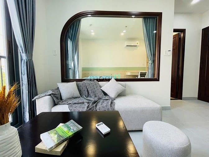 Hình ảnh 🏡 Căn Hộ 1PN Ban Công Hiện Đại Tone Xanh Mát Ngay Trung Tâm Q3
