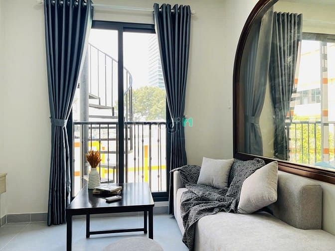 Hình ảnh 🏡 Căn Hộ 1PN Ban Công Hiện Đại Tone Xanh Mát Ngay Trung Tâm Q3