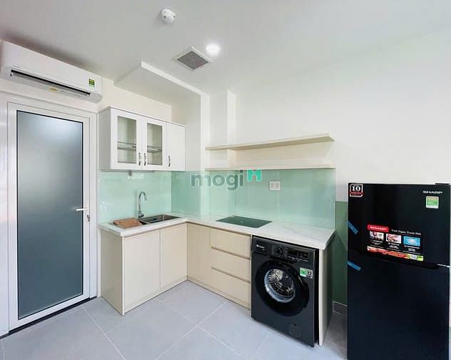 Hình ảnh 🏡 Căn Hộ 1PN Ban Công Hiện Đại Tone Xanh Mát Ngay Trung Tâm Q3