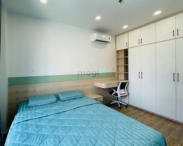 Hình ảnh 🏡 Căn Hộ 1PN Ban Công Hiện Đại Tone Xanh Mát Ngay Trung Tâm Q3