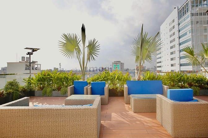 Hình ảnh Siêu Phẩm 1PN Sang Trọng Tone Gỗ Sáng - Toà Nhà Mới Ngay Cầu Công Lý