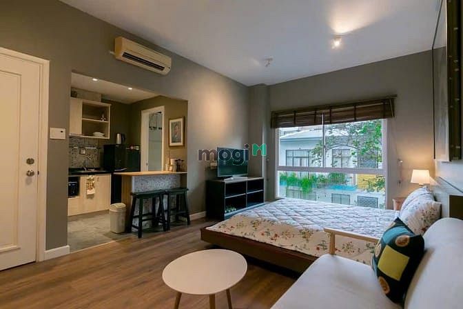 Hình ảnh 🎉 Studio Green View Cực Có Gu - Bếp Đảo Ngay Cầu Công Lý