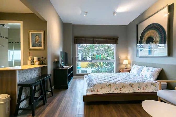 Hình ảnh 🎉 Studio Green View Cực Có Gu - Bếp Đảo Ngay Cầu Công Lý