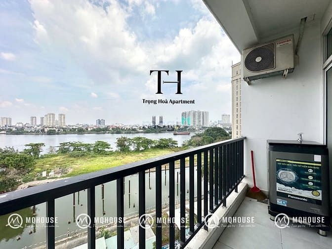Hình ảnh 🎉 Căn Hộ 1PN Ban Công View Sông Cực Vibe Đón Gió Mát Ngay LandMark81