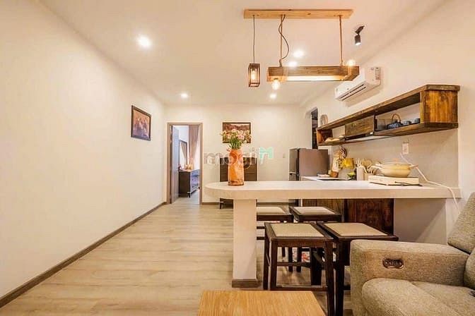 Hình ảnh 🎉 Căn Hộ 1Pn Sân Vườn 50M2 Tone Vàng Ấm Cực Gu Ngay Cầu Thị Nghè