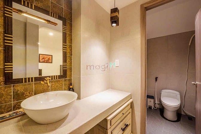 Hình ảnh 🎉 Căn Hộ 1Pn Sân Vườn 50M2 Tone Vàng Ấm Cực Gu Ngay Cầu Thị Nghè