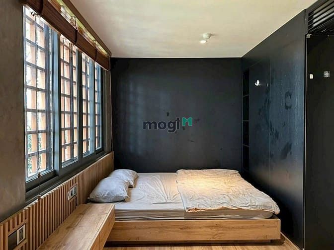 Hình ảnh Siêu Phẩm 1PN Hiện Đại Tone Gỗ Trầm Ấm Ngay Vòng Xoay Điện Biên Phủ