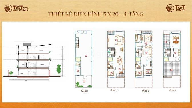 Hình ảnh Chuyển nhượng căn shophouse số SH05 trục Thái sơn 3, sát trường FPT