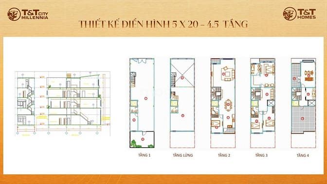 Hình ảnh Chuyển nhượng căn shophouse số SH05 trục Thái sơn 3, sát trường FPT