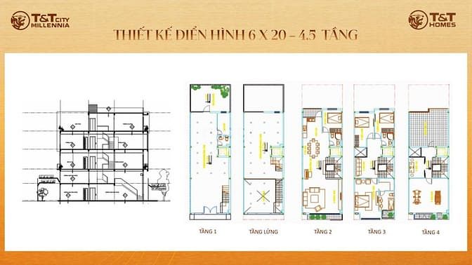 Hình ảnh Chuyển nhượng căn shophouse số SH05 trục Thái sơn 3, sát trường FPT