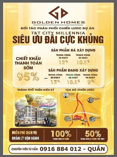 Hình ảnh Chuyển nhượng căn shophouse số SH05 trục Thái sơn 3, sát trường FPT