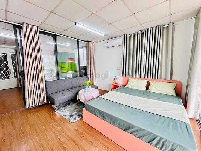 Hình ảnh Cho Thuê Căn Hộ Dịch Vụ 40m2 Bến Vân Đồ Quận 4, Full nội thất
