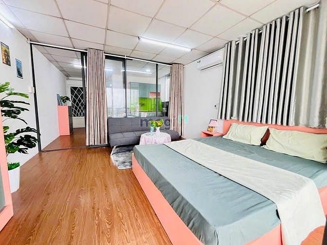Hình ảnh Cho Thuê Căn Hộ Dịch Vụ 40m2 Bến Vân Đồ Quận 4, Full nội thất