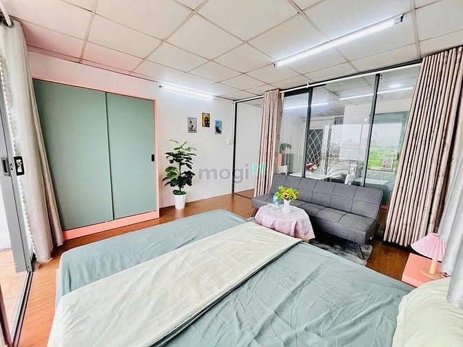 Hình ảnh Cho Thuê Căn Hộ Dịch Vụ 40m2 Bến Vân Đồ Quận 4, Full nội thất