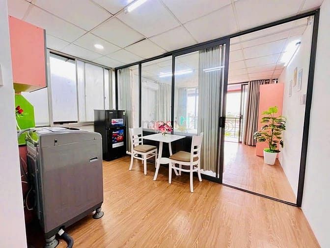 Hình ảnh Cho Thuê Căn Hộ Dịch Vụ 40m2 Bến Vân Đồ Quận 4, Full nội thất
