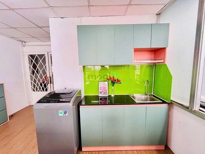 Hình ảnh Cho Thuê Căn Hộ Dịch Vụ 40m2 Bến Vân Đồ Quận 4, Full nội thất