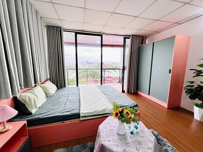 Hình ảnh Cho Thuê Căn Hộ Dịch Vụ 40m2 Bến Vân Đồ Quận 4, Full nội thất