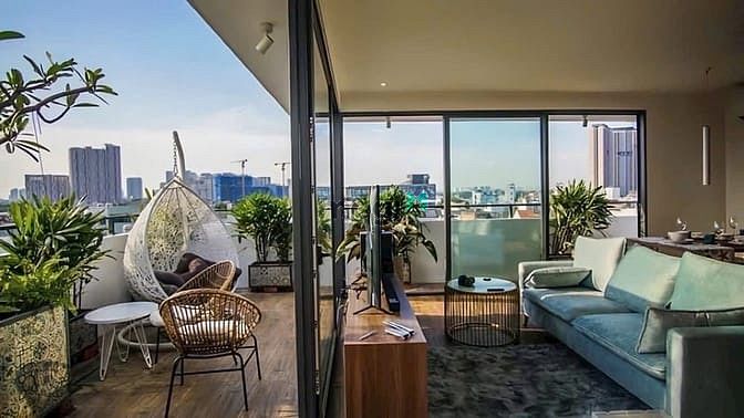 Hình ảnh 🎉Siêu Phẩm Penthouse 2PN Ban Công View Mặt Trời Mọc , NT Có Gu