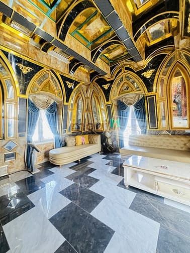 Hình ảnh Biệt Thự Ven Sông Bình Chánh, 338m2, 15m Ngang, 5 Tầng, Thang Máy, 45T