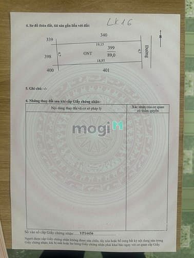 Hình ảnh Bán Lô Đất 89m2 Ngay Cổng Khu Công Nghiệp Dệt May_1,59 tỷ