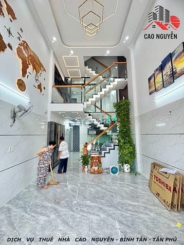Hình ảnh Hẻm 8m Xe Tải, 5PN 5WC, Có 5 Máy Lạnh | Bình Tân
