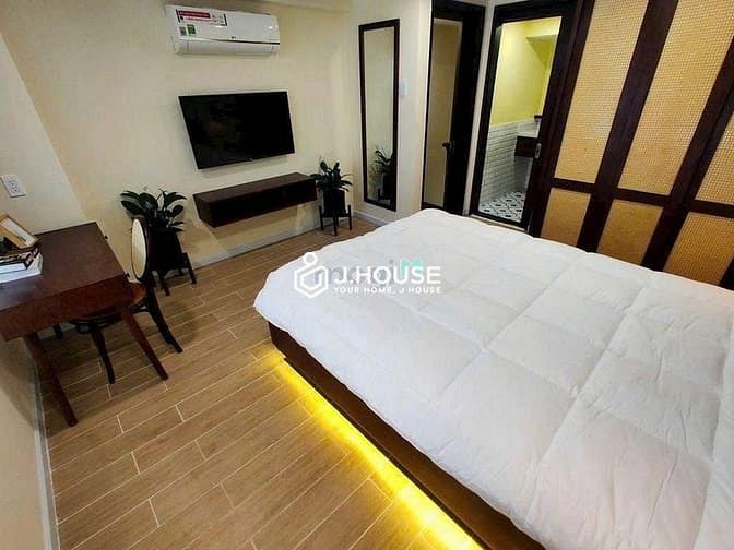 Hình ảnh 🎉Duplex 1PN Cao Cấp , NT Đầy Đủ Tone Gỗ Nâu Mix Đèn Vàng Ấm Cúng