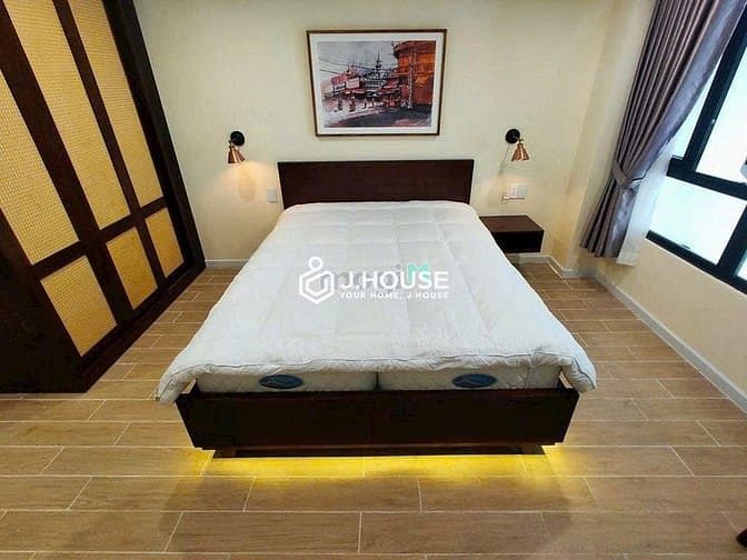 Hình ảnh 🎉Duplex 1PN Cao Cấp , NT Đầy Đủ Tone Gỗ Nâu Mix Đèn Vàng Ấm Cúng