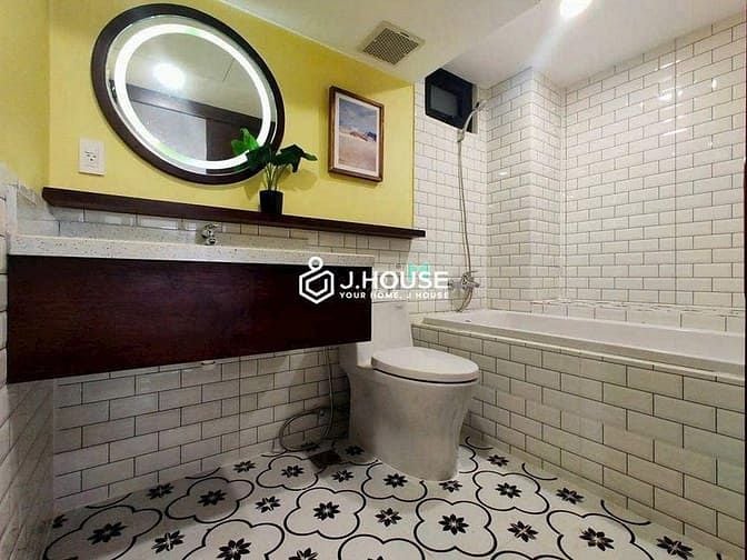 Hình ảnh 🎉Duplex 1PN Cao Cấp , NT Đầy Đủ Tone Gỗ Nâu Mix Đèn Vàng Ấm Cúng