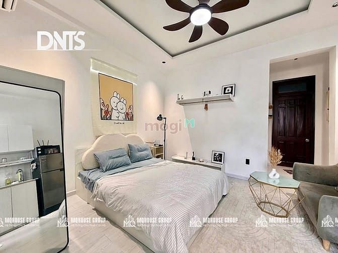 Hình ảnh Studio Balcony Thang Máy Hầm Xe Full Nội Thất Ngay Trần Quang Khải