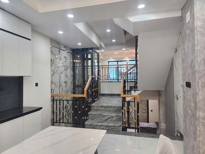 Hình ảnh 💯THANG MÁY💥Nhà mới xây HXT An Dương Vương 4,1x16m NỞ HẬU 4,6m 5 tầng