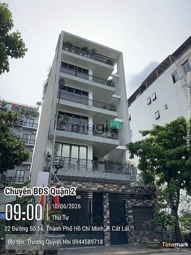 Hình ảnh Giảm 5 tỷ bán nhanh Toà Nhà KDC Huy Hoàng- Thạnh Mỹ Lợi 160m2 giá 52.7