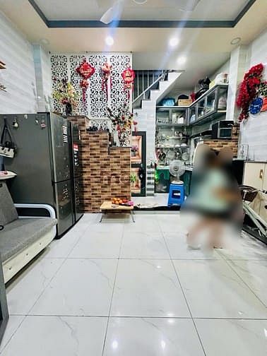 Hình ảnh Chỉ 3 Tỷ 88 - Hẻm Ba Gác - Trần Văn Đang Quận 3 21M2 4 Tầng 3 PN