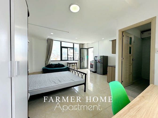 Hình ảnh Studio Balcony Full Nội Thất Thang Máy Hầm Xe Ngay Thạch Thị Thanh