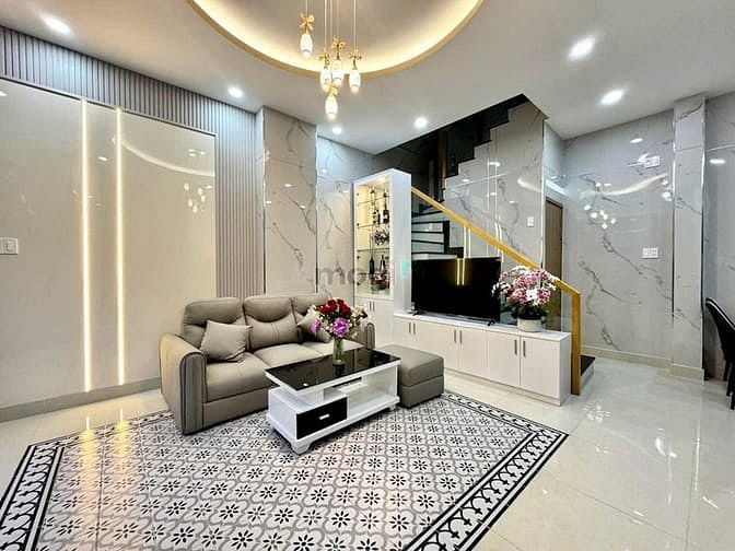 Hình ảnh Nhà đẹp P. Gia Định - Hẻm xe hơi 7C - 5T BTCT vào ở ngay. Giá 8,6 tỷ