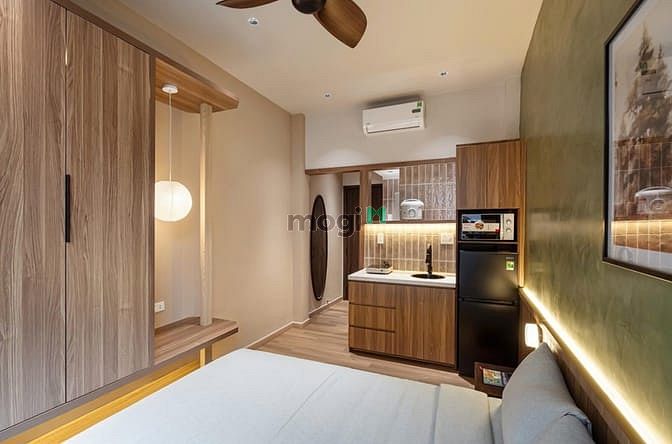 Hình ảnh Studio 1PN Balcony Full Nội Thất Ngay Thạch Thị Thanh Quận 1