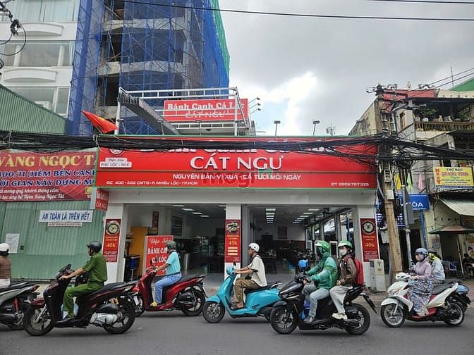 Hình ảnh Cho thuê nhà Góc 2MT 400–402 Cách Mạng Tháng Tám, MT 9.2m, sàn suốt