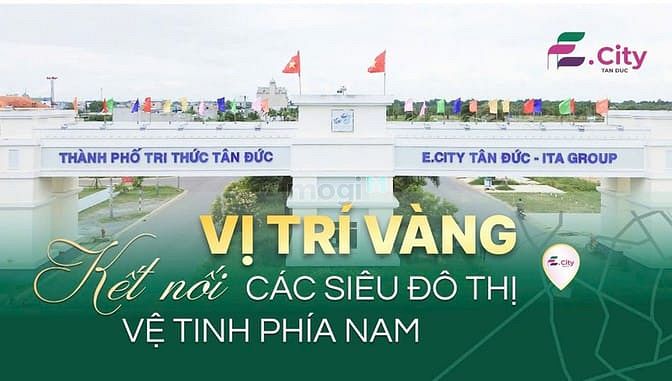 Hình ảnh Đất nền Khu đô thị E.City Tân Đức giá từ 25tr/m², thanh toán giãn