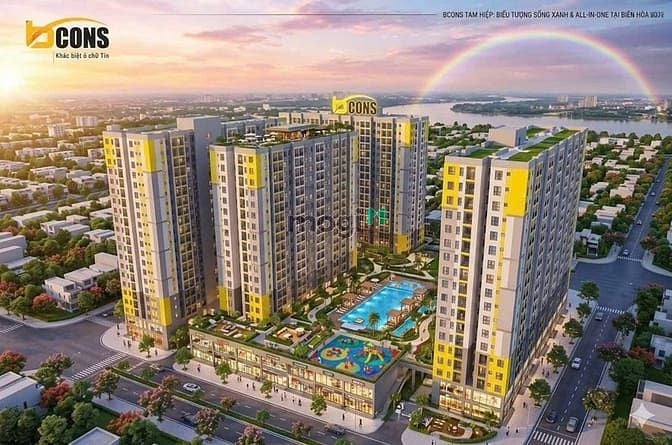Hình ảnh Dự án BCONS CENTRAL PARK 22 tầng tại trung tâm TP. BIÊN HÒA