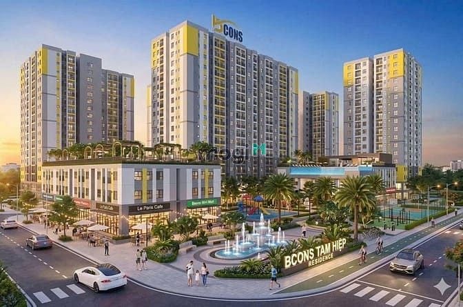 Hình ảnh Dự án BCONS CENTRAL PARK 22 tầng tại trung tâm TP. BIÊN HÒA